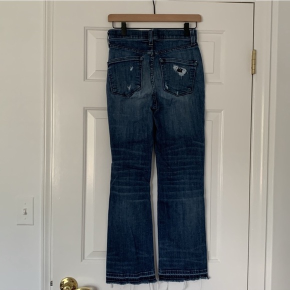 AYR Superba Straight Leg Ankle Distressed Jeans 26 - Picture 3 of 14